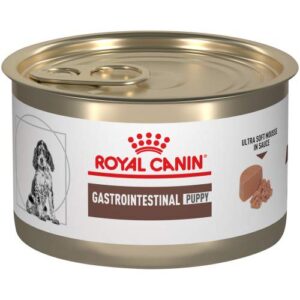 royal canin gastrointestinal puppy ultra soft mousse in sauce canned dog food, 5.1 oz
