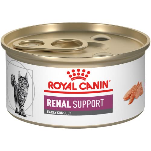 Royal Canin Feline Renal Support Early Consult Loaf in Sauce Canned Cat Food 24/3 oz