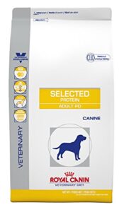 royal canin veterinary diet canine potato & duck (pd) adult selected protein dry dog food 17.6 lb bag
