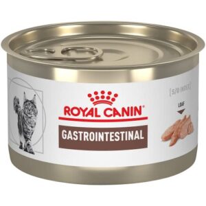 royal canin veterinary diet gastrointestinal loaf canned wet cat food, 5.1 oz., case of 24, 24 x 5.1 oz