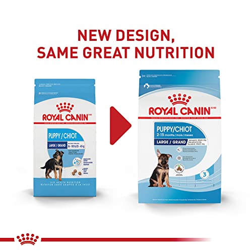 Royal Canin Size Health Nutrition Large Puppy Dry Dog Food, 30 lb Bag