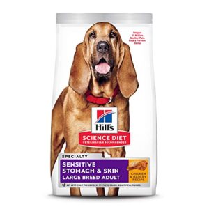 hill’s science diet dry dog food, adult, sensitive stomach & skin, chicken & barley recipe, 30 lb. bag