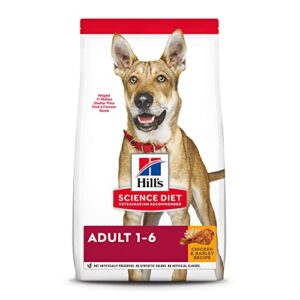 hill’s science diet dry dog food, adult, chicken & barley recipe, 5 lb. bag