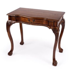 bowery hill wood traditional writing desk in vintage oak finish