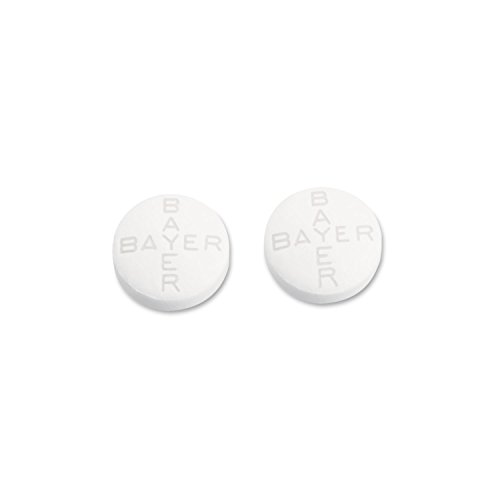 Bayer BXBG50 Aspirin Tablets, Two-Pack (Box of 50)