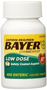 bayer low dose aspirin regimen (400 ct.)