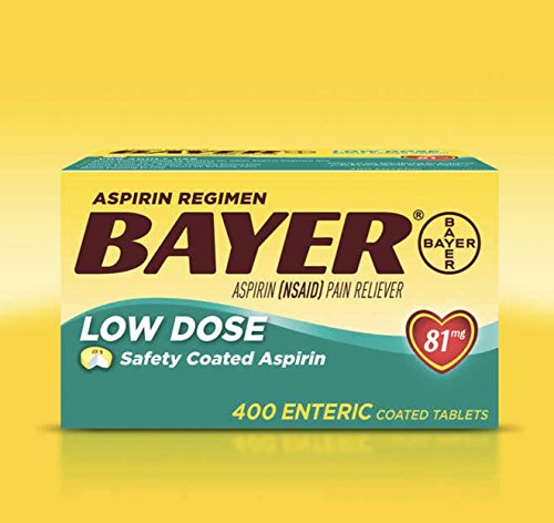 Bayer Low Dose Safety Coated Aspirin 81 mg ( 400 Count )IIIiii