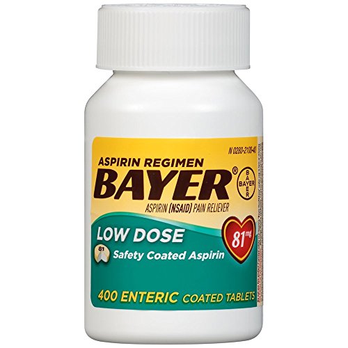 Bayer Low Dose Safety Coated Aspirin 81 mg ( 400 Count )IIIiii