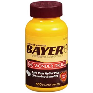 bayer genuine aspirin (500 ct.)