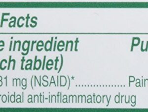 Bayer Children's Chewable, Children's Aspirin Pain Reliever, Orange, 36 ct