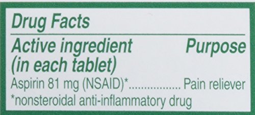 Bayer Children's Chewable, Children's Aspirin Pain Reliever, Orange, 36 ct