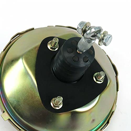 South Mud Bay 9" Power Brake Booster with 3 Mounting Studs on Rear Compatible with Hardtop Wagon Convertible JLM92D1D