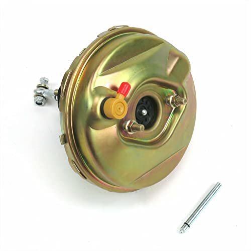 South Mud Bay 9" Power Brake Booster with 3 Mounting Studs on Rear Compatible with Hardtop Wagon Convertible JLM92D1D