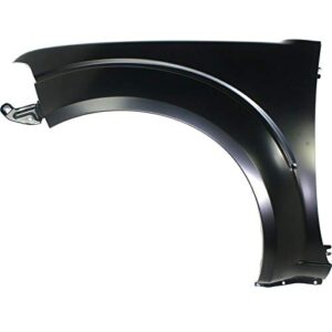 south mud bay fender compatible with crew cab extended front driver primed steel 9604059