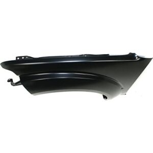 South Mud Bay Fender Compatible with Crew Cab Extended Front Driver Primed Steel 9604059