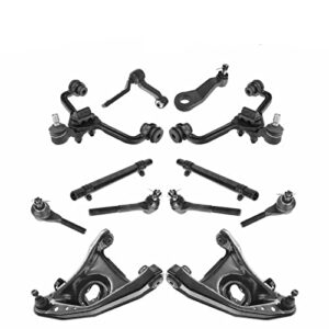 south mud bay front steering & suspension kit control arms pitman idler tie rods fits 3389621769