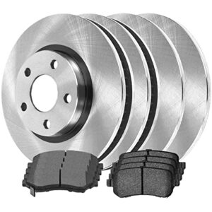 south mud bay front rear rotors ceic pads scd12737334