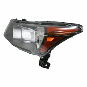 South Mud Bay Front Headlights Headlamps Lights Lamps Pair Set Compatible with EX-L EX 12 HFP LX-P LX SE LHT03495