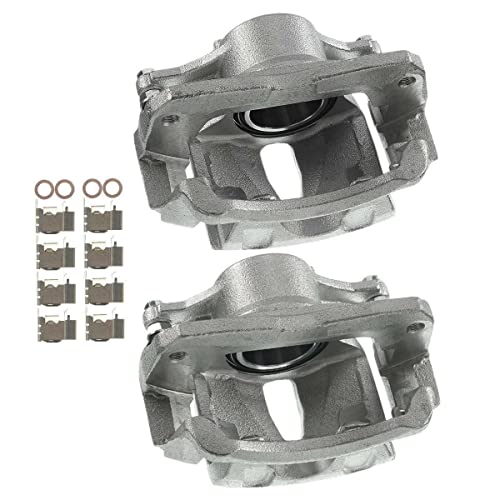 South Mud Bay Front Left & Right Brake Calipers w/Bracket Compatible with CE Passenger LE XLE V6 3.0L 4773008020_4772108011_477220