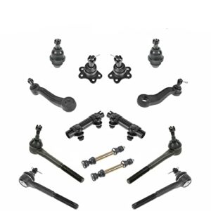 South Mud Bay Fits Tie Rods Ball Joints 14pc Steering/Suspension Kit