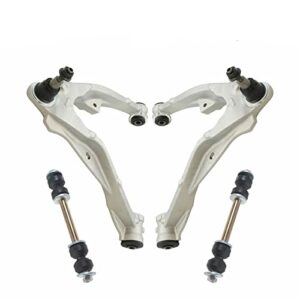 south mud bay 4pcs suspension kit front control arms w/ball joints sway bar end links