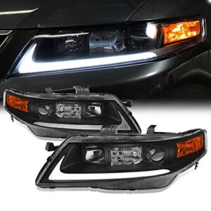 south mud bay [black compatible with base led bar projector headlights 9_p1ats04bk