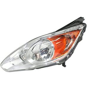 south mud bay headlight compatible with energi sel hatchback hybrid se left clear lens with bulb 14496312