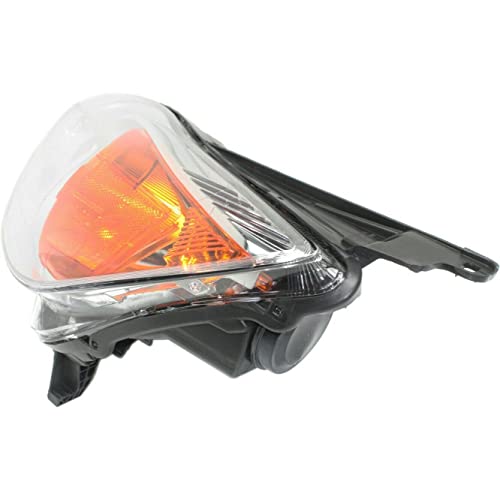 South Mud Bay Headlight Compatible with Energi SEL Hatchback Hybrid SE Left Clear Lens With Bulb 14496312