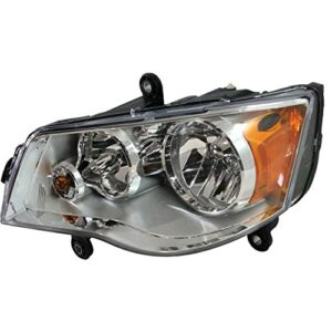 South Mud Bay Halogen Headlight Chrome Int. Left and Right 11 20 Fits 12260089