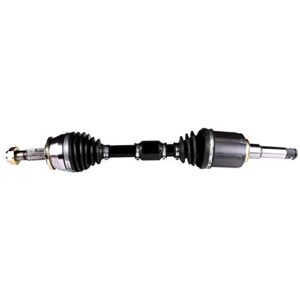 south mud bay front driver side cv shaft axle compatible with 165246