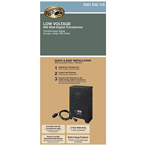 Hampton Bay 600 Watt Low Voltage Transfoermer