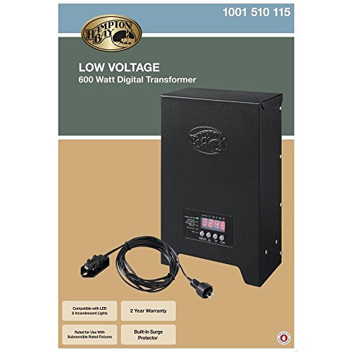 Hampton Bay 600 Watt Low Voltage Transfoermer