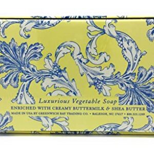 Greenwich Bay Trading Co. Luxurious Vegetable Soap, 12.9 Ounce, Fresh Milk, 3 Pack