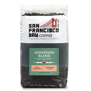 san francisco bay whole bean coffee – hawaiian blend (2lb bag), medium roast