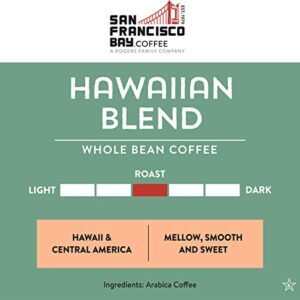 San Francisco Bay Whole Bean Coffee - Hawaiian Blend (2lb Bag), Medium Roast