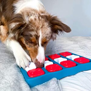 Outward Hound Nina Ottosson Dog Brick Interactive Treat Puzzle Dog Toy, Intermediate