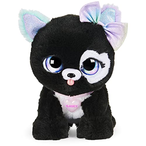 Present Pets, Glitter Puppy Interactive Surprise Plush Toy Pet with Over 100 Sounds & Actions (Style May Vary), Girls Gifts, Kids Toys for Girls