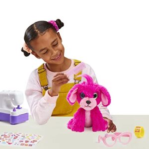 Little Live Pets | Scruff-a-Luvs Sew Surprise: Pink. Rescue, Reveal & Groom A Mystery Puppy Or Kitten. Reveal Outfits to Dress Your Pet with The Magic Sewing Machine