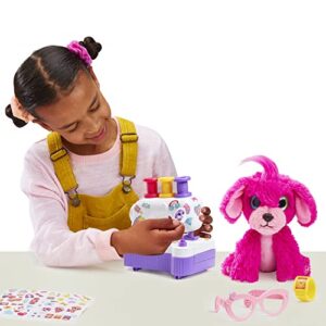 Little Live Pets | Scruff-a-Luvs Sew Surprise: Pink. Rescue, Reveal & Groom A Mystery Puppy Or Kitten. Reveal Outfits to Dress Your Pet with The Magic Sewing Machine