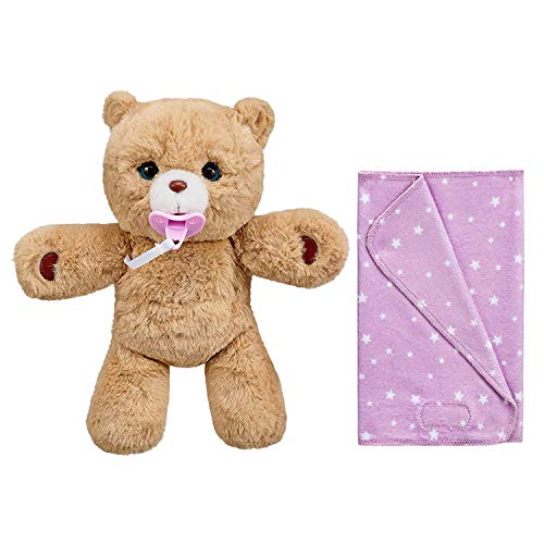 Little Live Pets Cozy Dozy Cubbles The Bear - Over 25 Sounds and Reactions | Bedtime Buddies, Blanket and Pacifier Included | Stuffed Animal, Best Nap Time, Interactive Teddy Bear, 14.9 Ounces