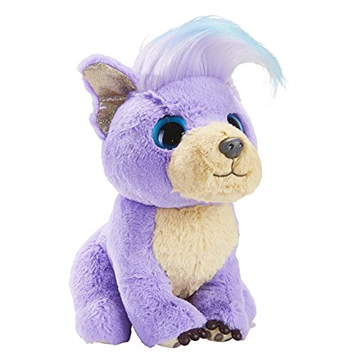 Little Live Pets | Scruff-a-Luvs Cutie Cuts! Shave, Reveal and Style, Plush Rescue Pet - Purple Puppy