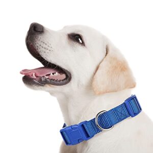 9 Pieces Adjustable Dog Collar for Medium Dogs, Soft Nylon Dog Collar with Quick Release Buckle PET Collar Bulk for Dogs Walking Running Training, Medium