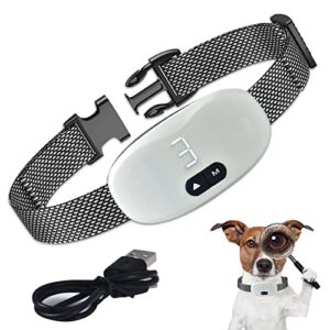 Idoidoye Bark Collar - Shock Collar for Large/Medium/Small Dog,Rechargable Anti Barking Device with 7 Sensitivity Levels & 8 Shock and Vibration Levels,Dog Training Collar,Dog Barking Control Devices
