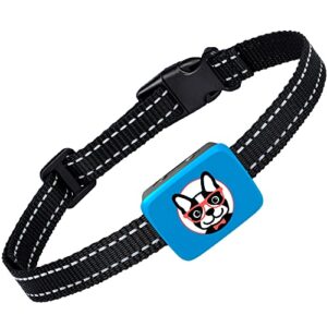 small dog bark collar rechargeable – smallest bark collar for small dogs 5-15lbs – most humane stop barking collar – dog training no shock anti bark collar – safe pet bark control device
