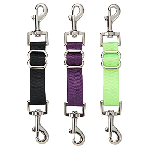 Backup Collar for Dogs Backup Clip Dog Safety Clip for Dog Harness Safety Clip Collar Dog Collar Safety Backup Straps(Long)