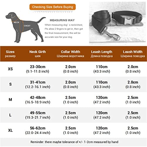 LMMDDP Designer Dog Collar Personalized Pattern Bow Dog Collar with Leash Set Adjustable Nylon DIY Pet Collar with Metal Hardwares (Color : Black, Size : Small)