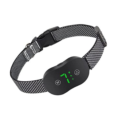 Dog Bark Collar, Dog Anti Barking Control Devices Collar, Rechargeable No Bark Collars with 7 Adjustable Sensitivity and Intensity Beep Vibration Training Bark Collar for Small Medium Large Dogs