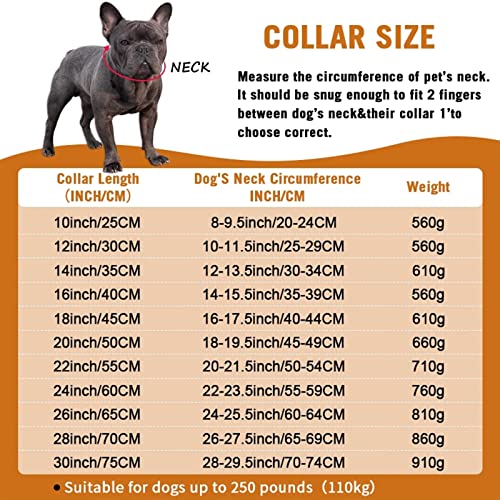 Dog Chain Diamond Cuban Collar, 32MM Heavy Duty Chew Proof Walking Chain Collar with Safe Buckle Design, Luxurious Necklace for Medium Large Dogs