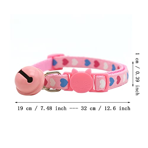 Dog Collar Soft Fashionable Adjustable Print Pattern Suitable XS Small Medium Large Boys Girls Pets