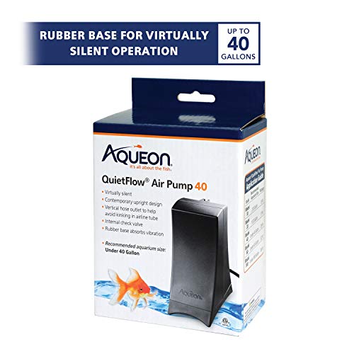 Aqueon QuietFlow Air Pump Black 40